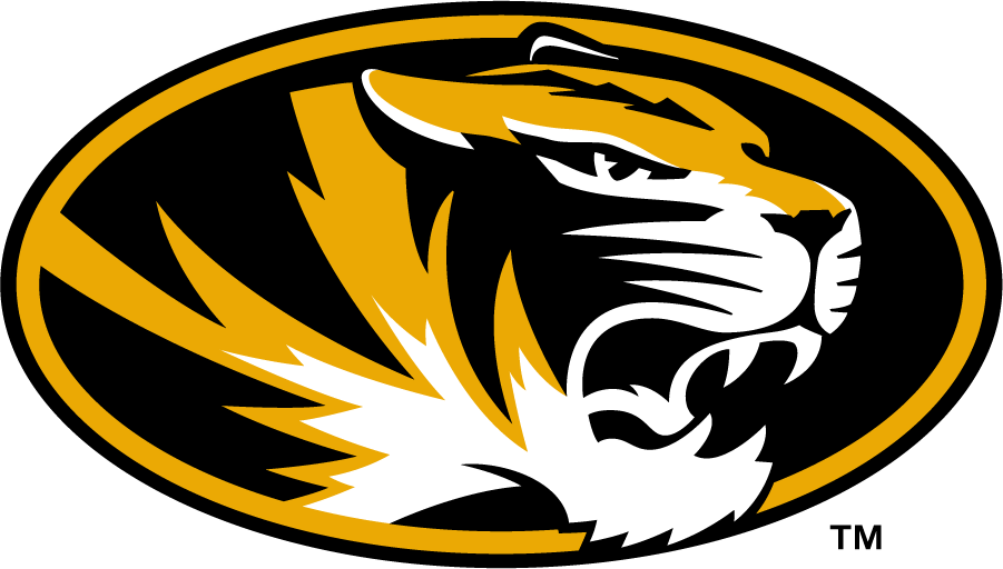 Missouri Tigers logos iron-ons